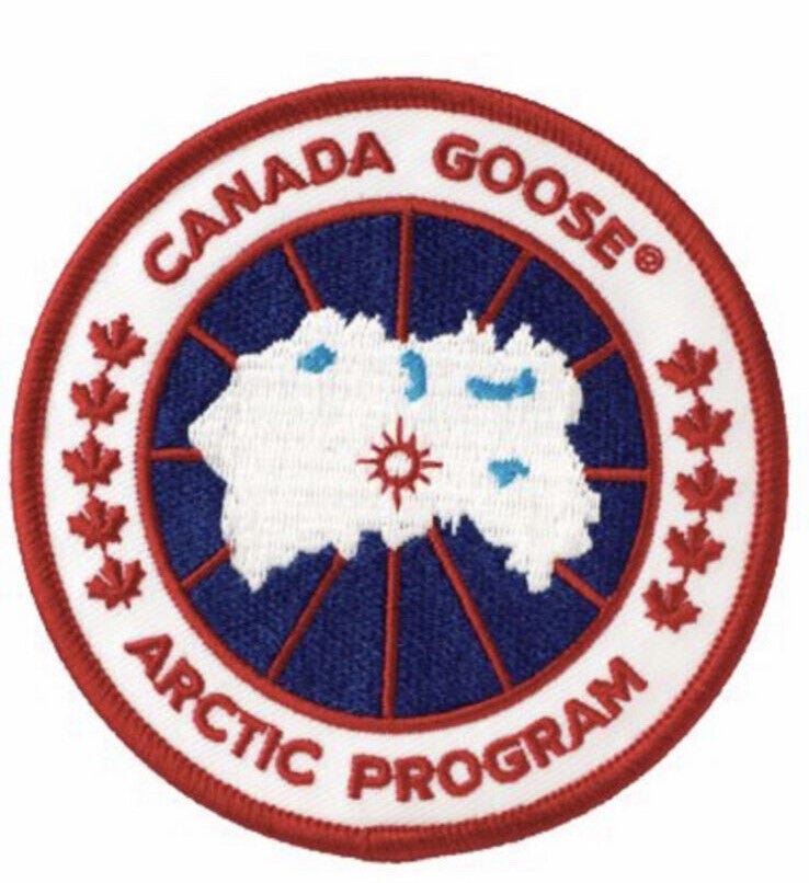 NEW- Replacement Canada goose Embroidered Cloth Applique Patch-iron On  Sleek65mm | eBay