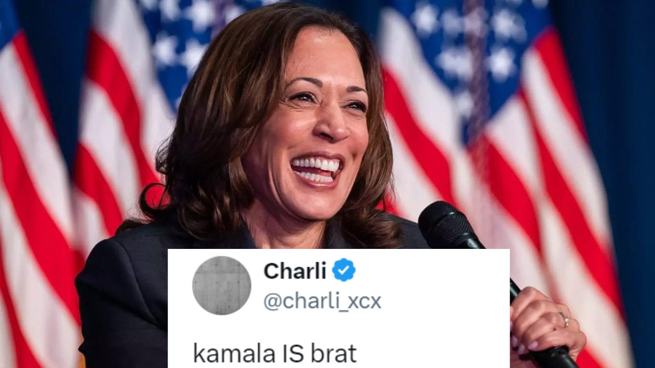 Kamala is brat': Harris embraces the new Gen Z trend - Times of India