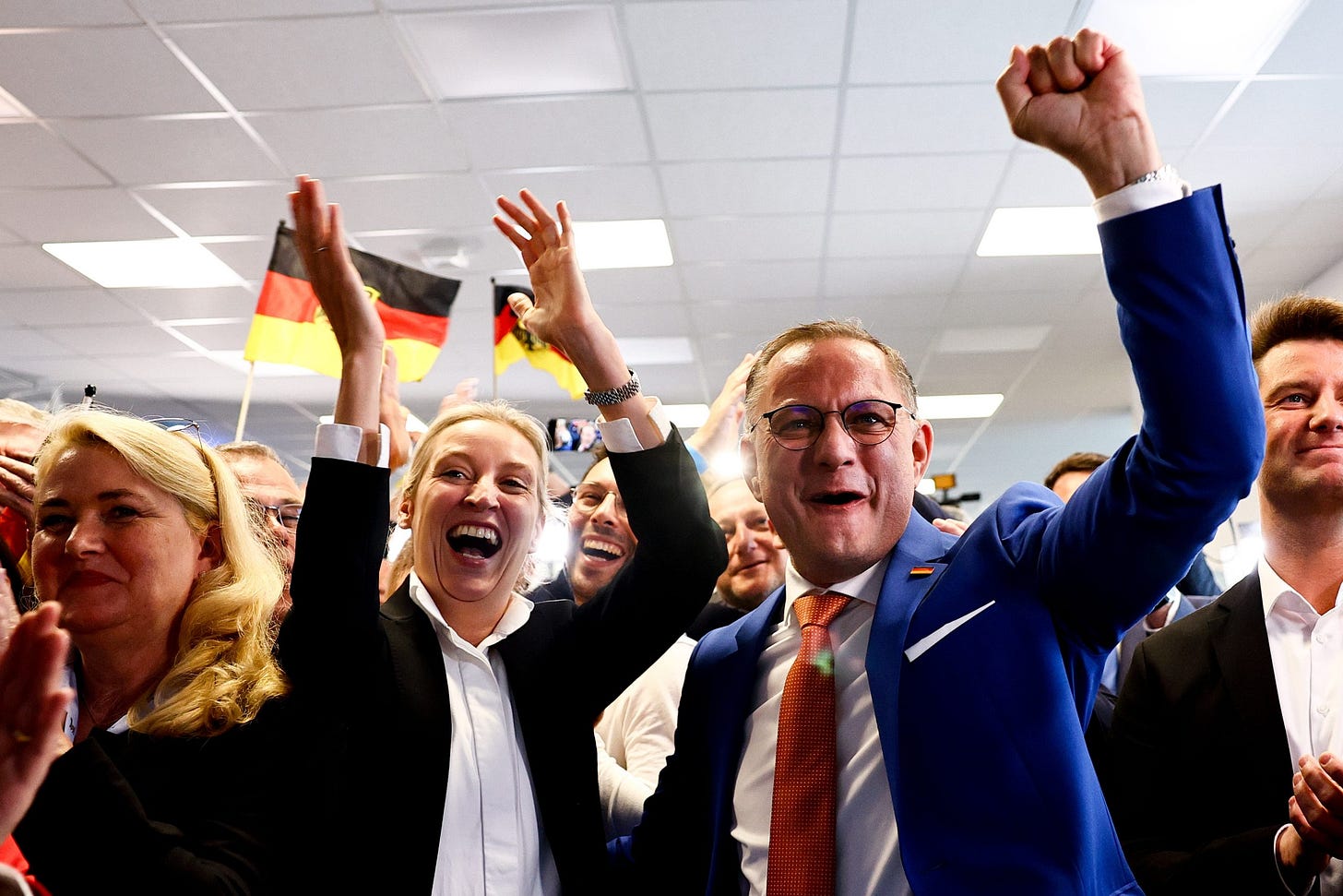 AfD's strong showing in German EU elections fuels far-right shift in Europe  - Euractiv