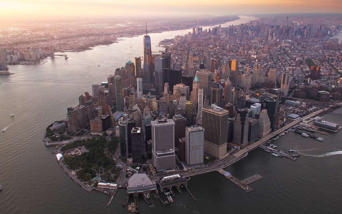 NY financial district