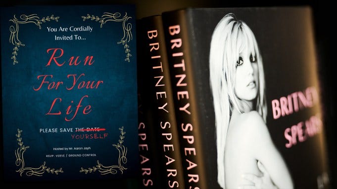 Britney Spears memoir Run For Your Life