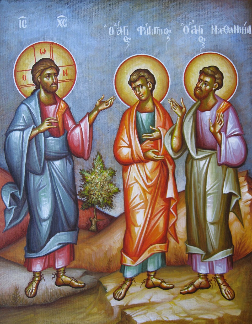 Jesus Calls Philip & Nathanael.PonderingsofaFaithJourney | The Daily Office