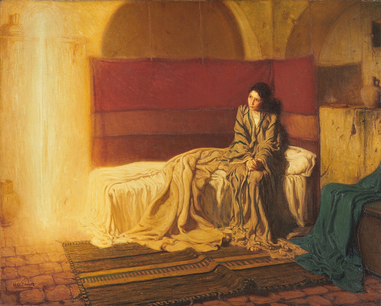 Henry Ossawa Tanner, The Annunciation, 1898