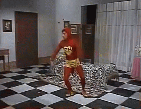 El Chapulín Colorado, un superhéroe creado por Chespirito.