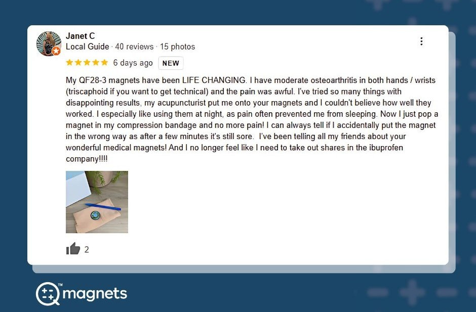 A screenshot of a review of a medical device

AI-generated content may be incorrect.