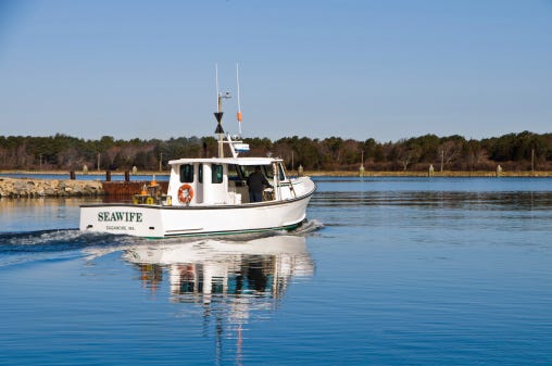 Cape Cod Lobster Boat Stock Photo - Download Image Now - iStock