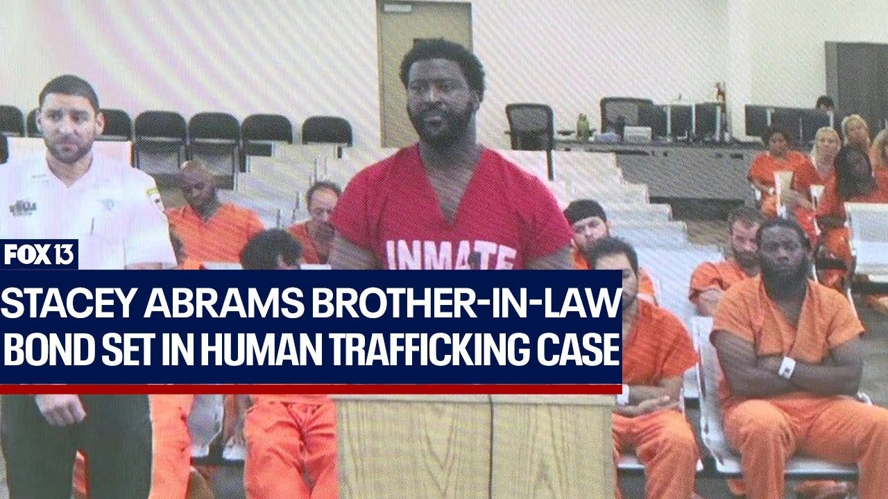 Stacey Abrams brother-in-law receives bond in human trafficking case -  YouTube