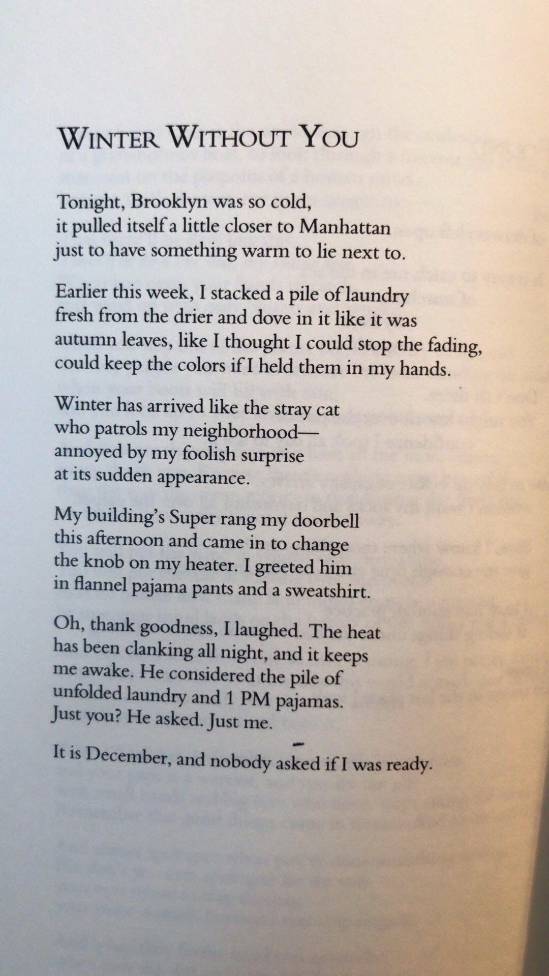 Poems in December 1