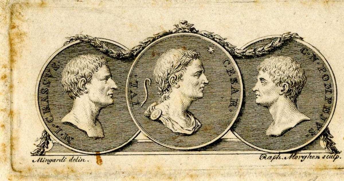 pompey vignette profiles three triumvirs
