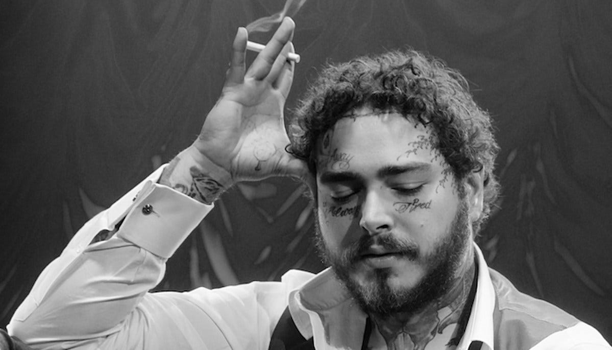 Post Malone live performance videos spark fan concern over well-being