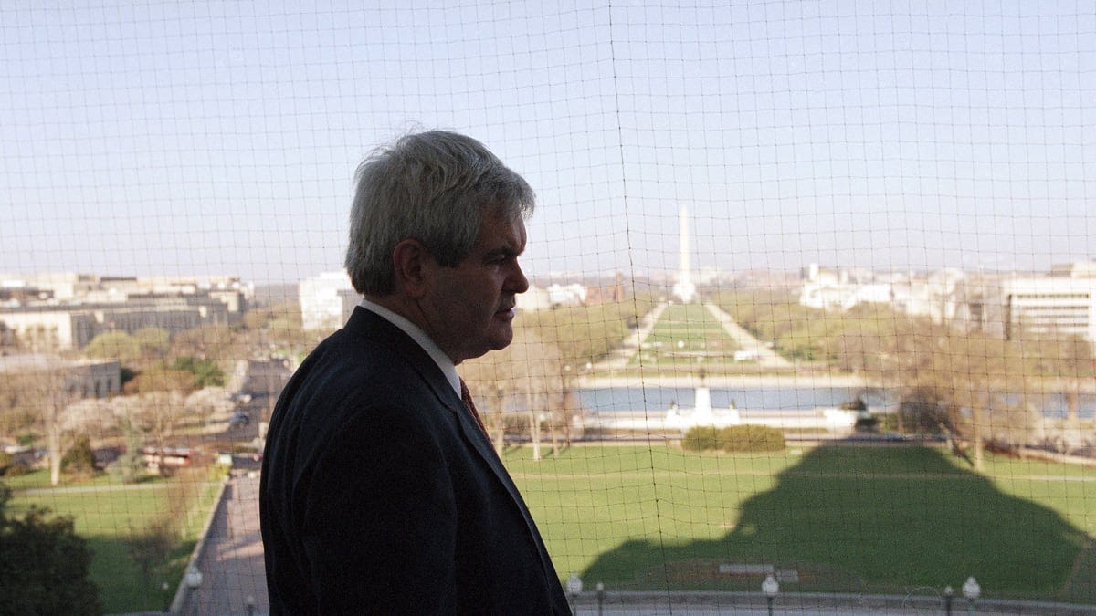 How Newt Gingrich Crashed and Burned When He Was House Speaker