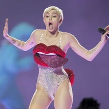 Miley tongue