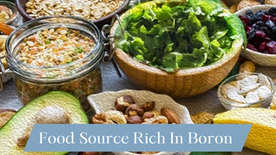 food source of boron