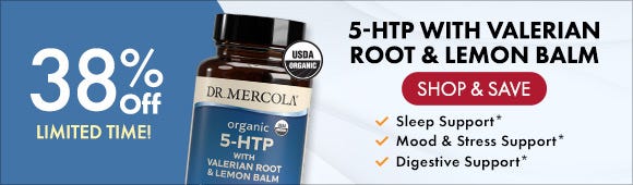 Get 38% Off on 5-HTP with Valerian Root & Lemon Balm