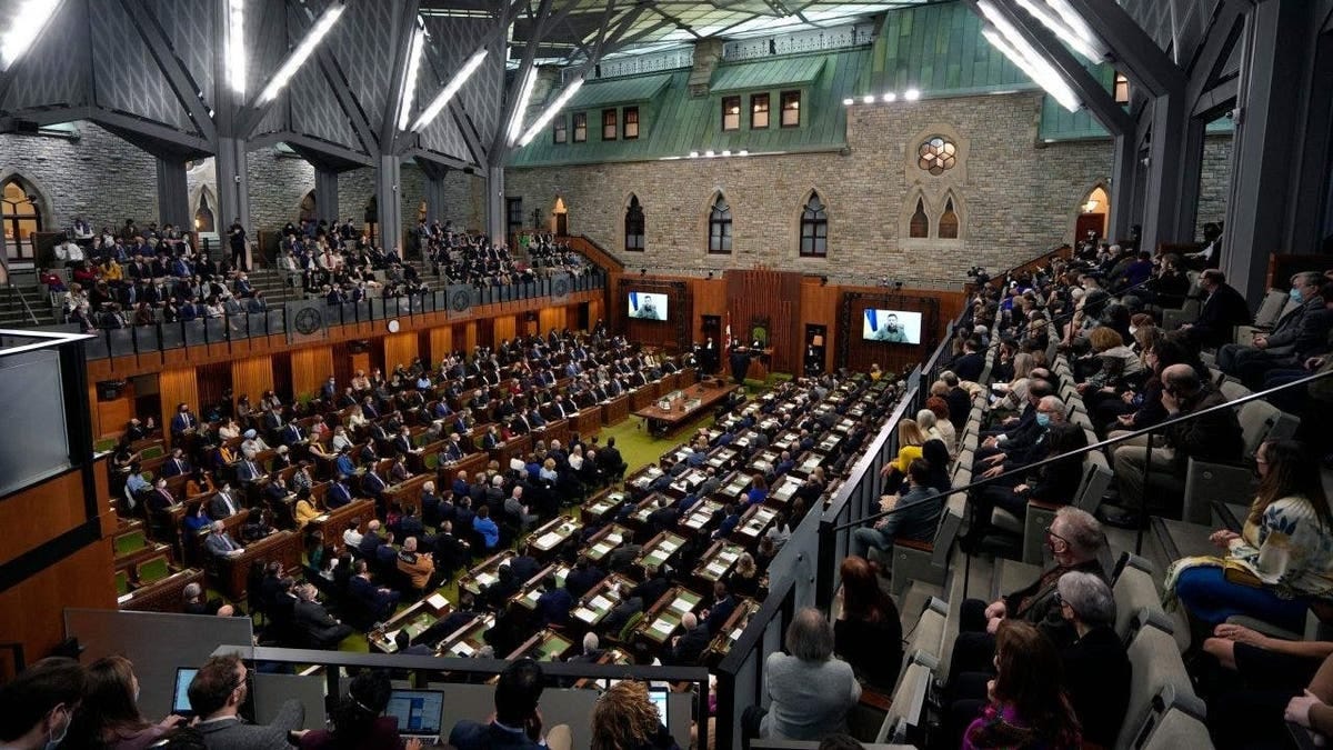 Canadian Parliament in the House of Commons