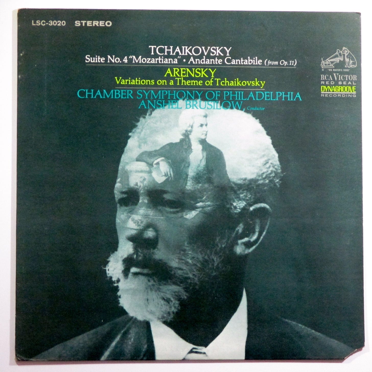 Tchaikovsky Suite No. 4 “Mozartiana” / Andante Cantabile (from Op. 11)  Arensky: Variations on a Theme of Tchaikovsky / Anshel Brusilow, Conductor  / ...