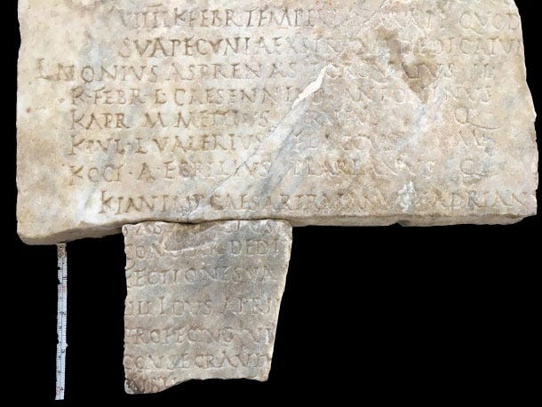 Ostia Fasti Fragment