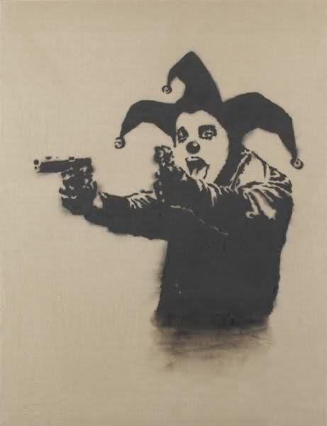 Insane Clown, 2001 - Banksy