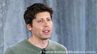 Sam Altman during a public appearance