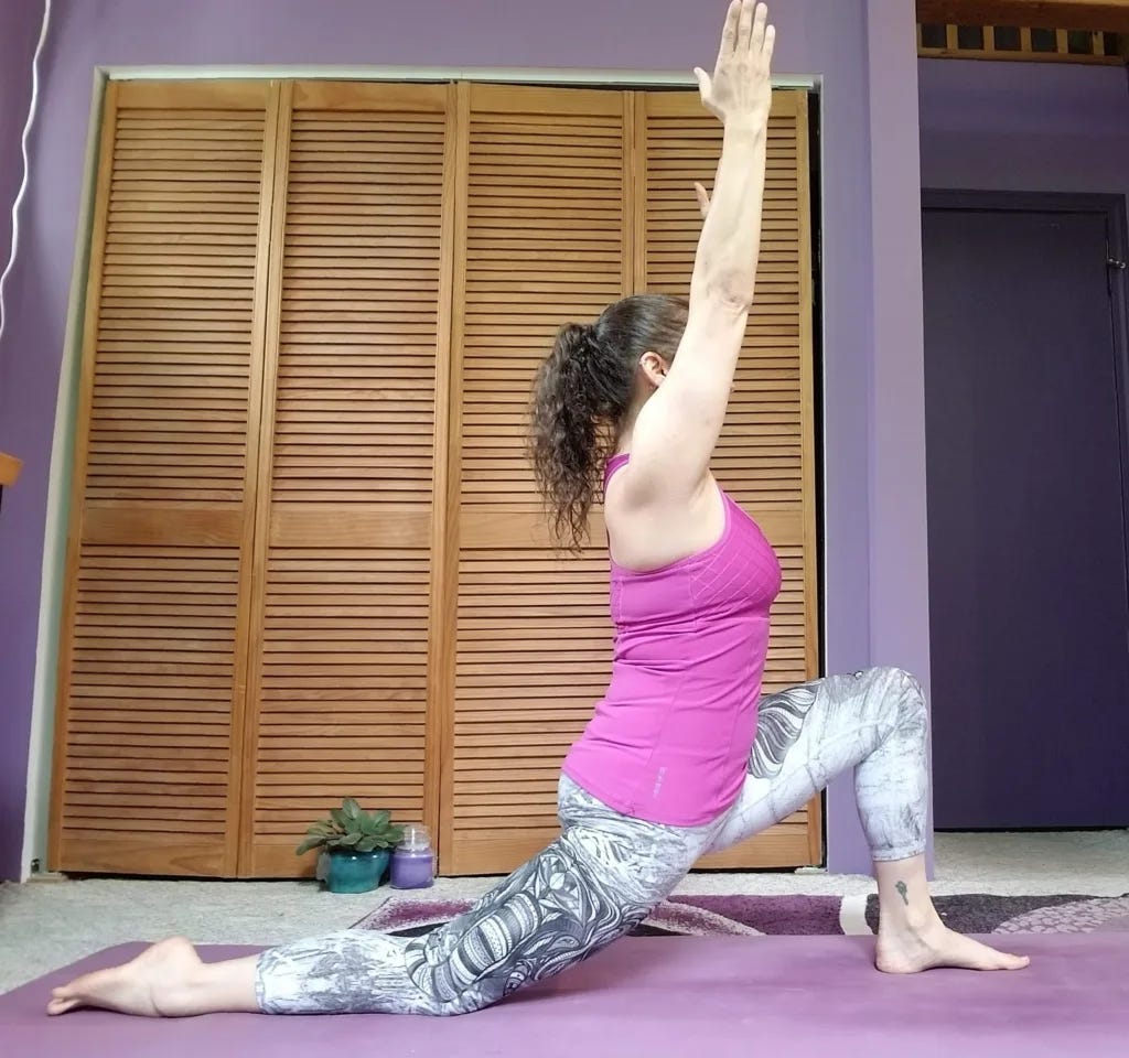 Low Lunge/ Anjaneyasana