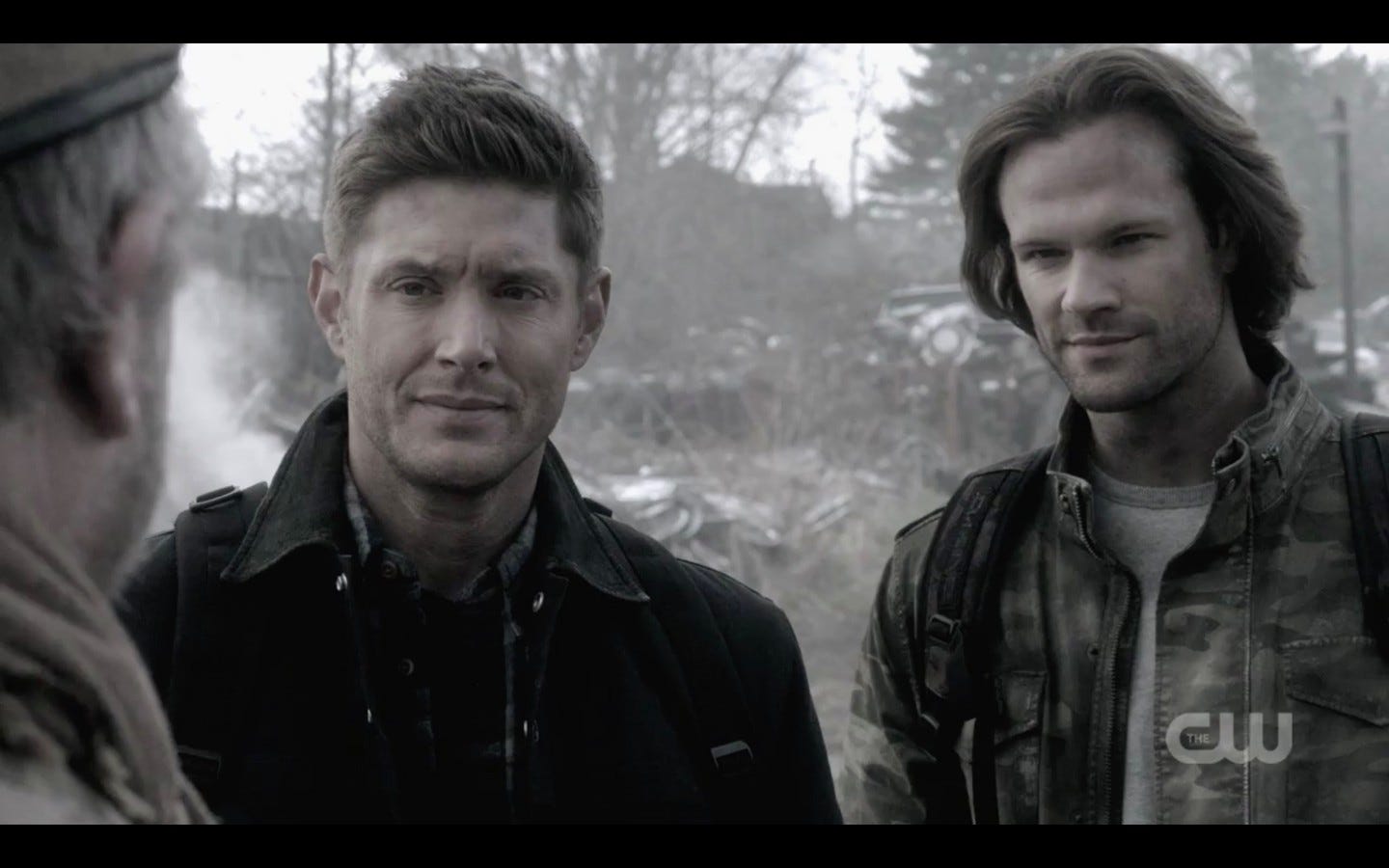 dean sam winchester react to finding bobby jim beaver supernatural exodus