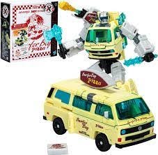 Transformers Stranger Things Collaborative Code Red Surfer Boy Pizza Box  231201 | eBay