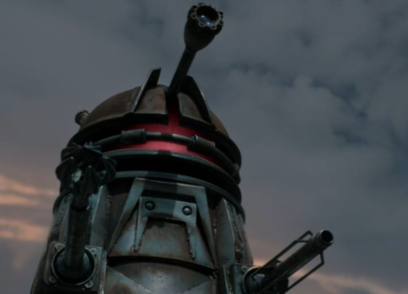 The ‘recon’ Dalek in Resolution (2019) 