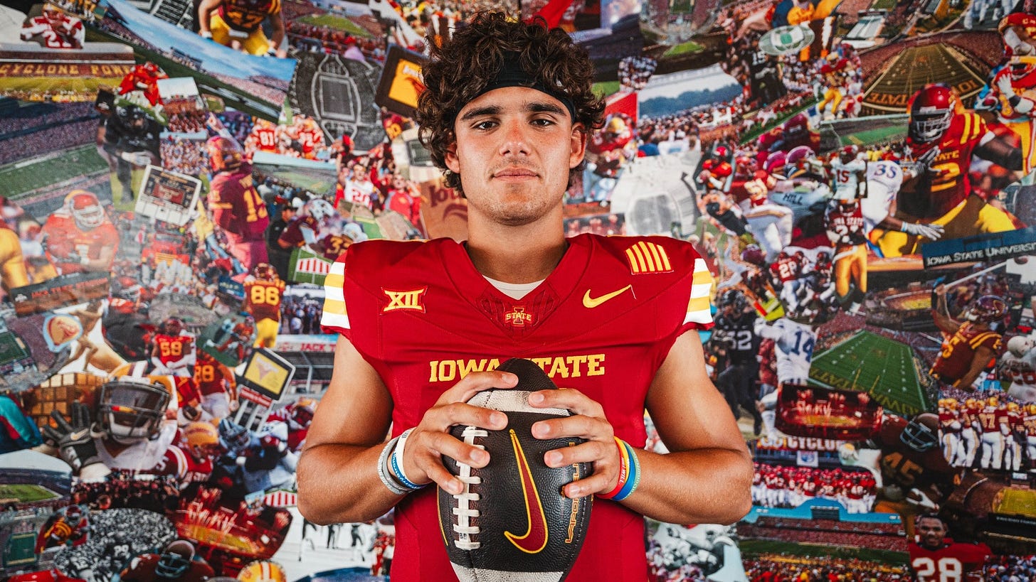 Rocco Becht - Football - Iowa State University Athletics