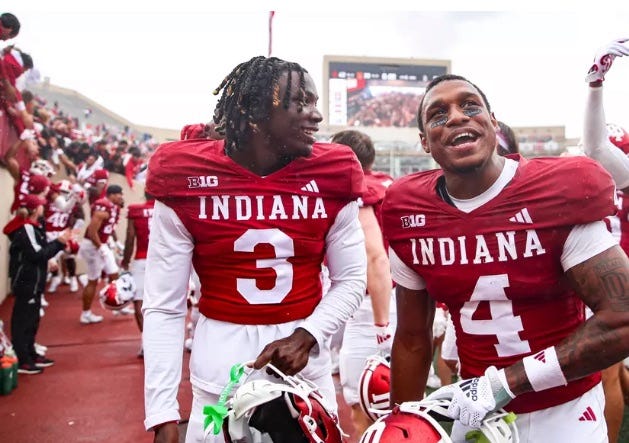 Ranked: IU football back in Top-25 for first time in more than three years  – The Daily Hoosier