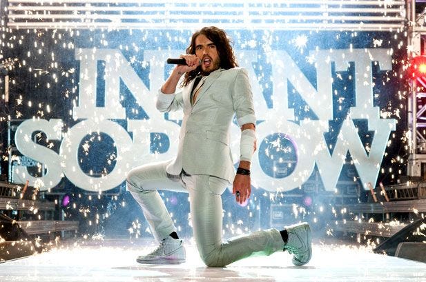 Russell Brand Is A Man of Infant Sorrow
