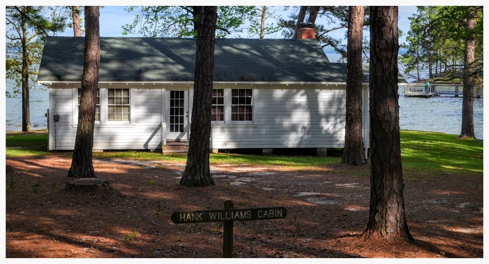 Hank Williams Cabin, Children's Harbor, Eclectic, Elmore County, Alabama