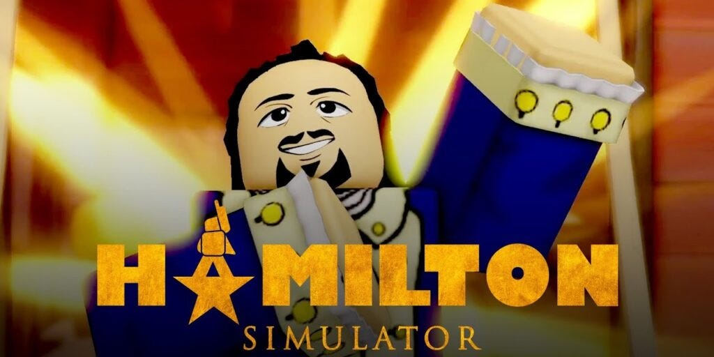 Eyes Up! Hamilton Roblox Immersive Video Game Available Now | Playbill