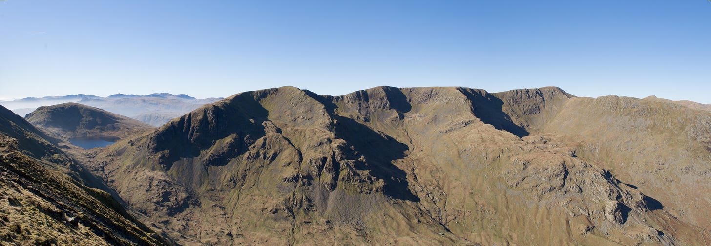 Helvellyn from St Sunday Crag