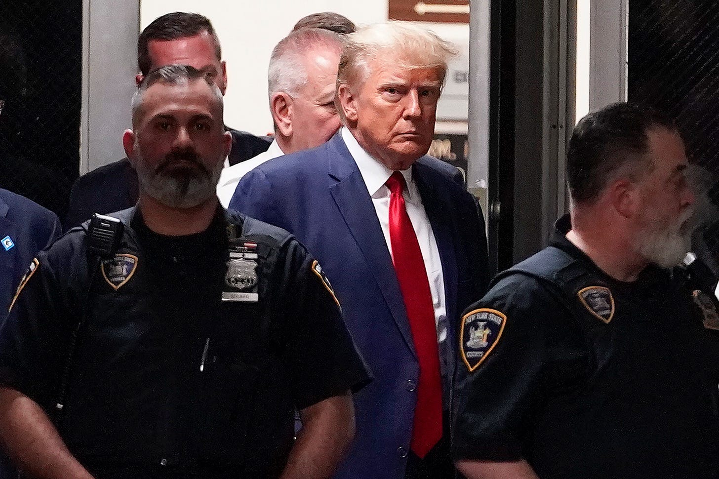 Trump's arrest went down first class: Donald got to skip all the worst  parts of being booked and arraigned, from strip searches to the night in  jail – New York Daily News