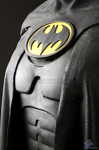 Batman (Michael Keaton) Batsuit Wardrobe from Batman Returns (1992) @  Online Movie Memorabilia Archive and Marketplace - PROPbay.com