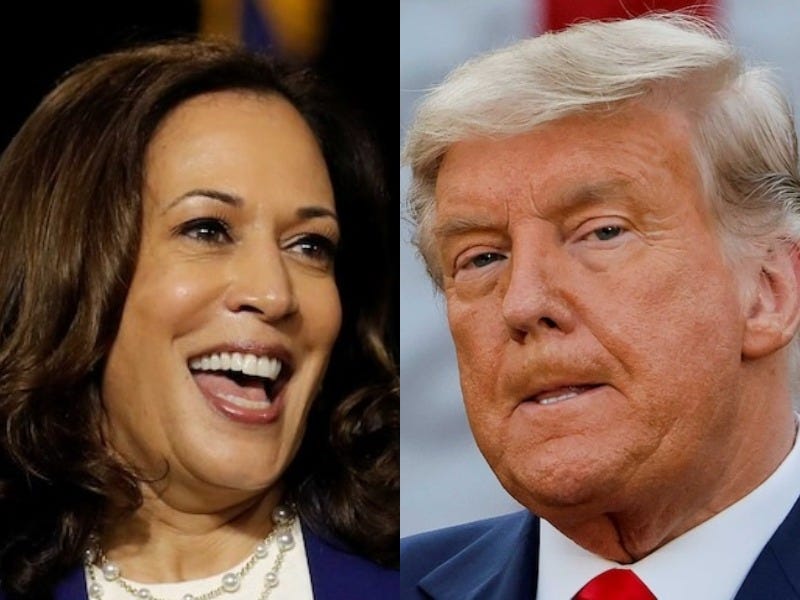 With a Kamala Harris and Donald Trump showdown pending, there's a huge  question where no one knows the answer - ABC News