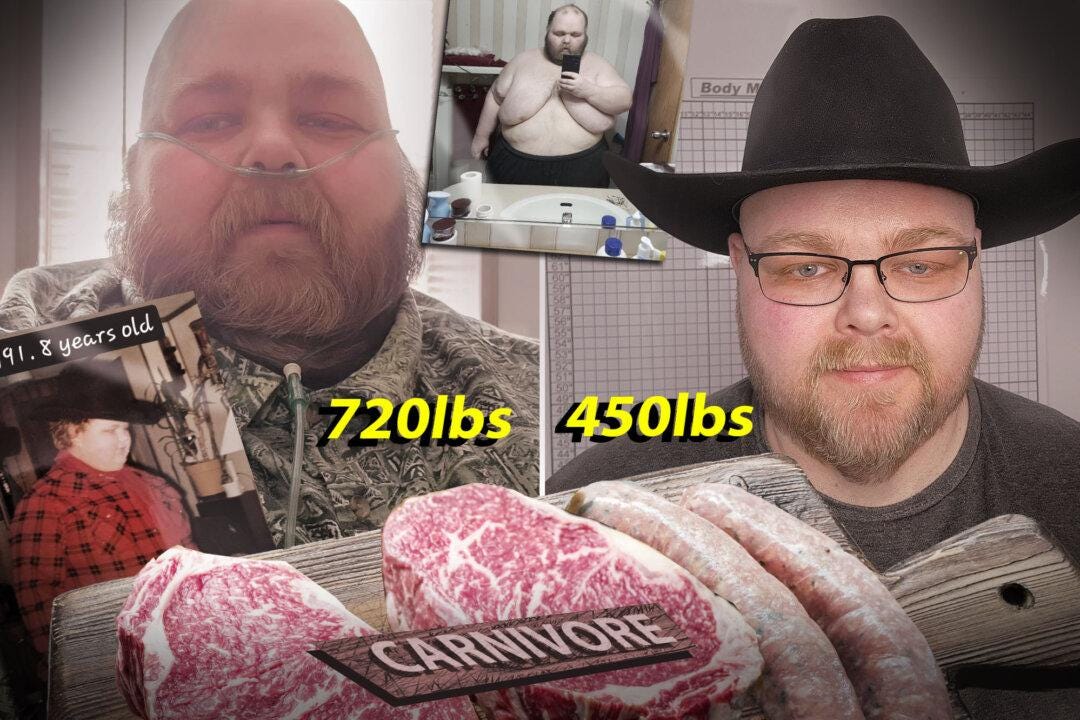 ‘I Only Eat Eggs, Bacon, Beef’: 720-Pound Man Loses 300 Pounds on Carnivore Diet Rejected by MDs