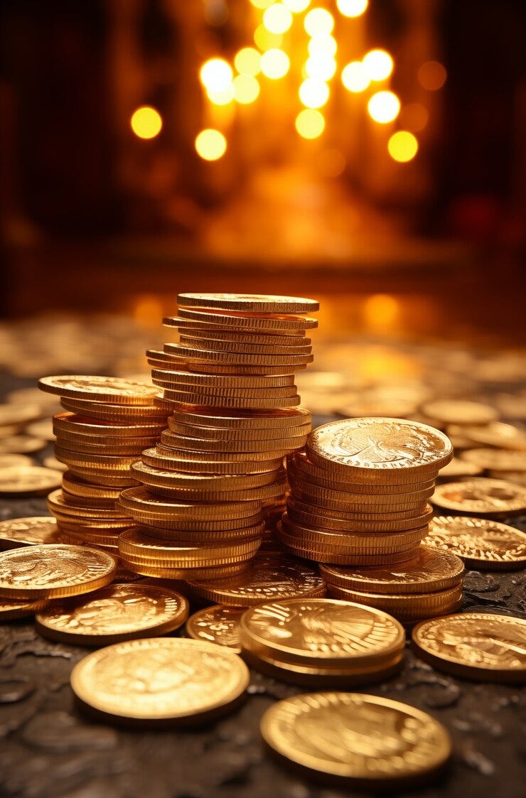 Photorealistic money concept