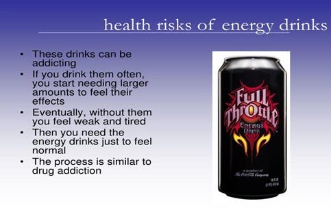 health risks of energy drinks 