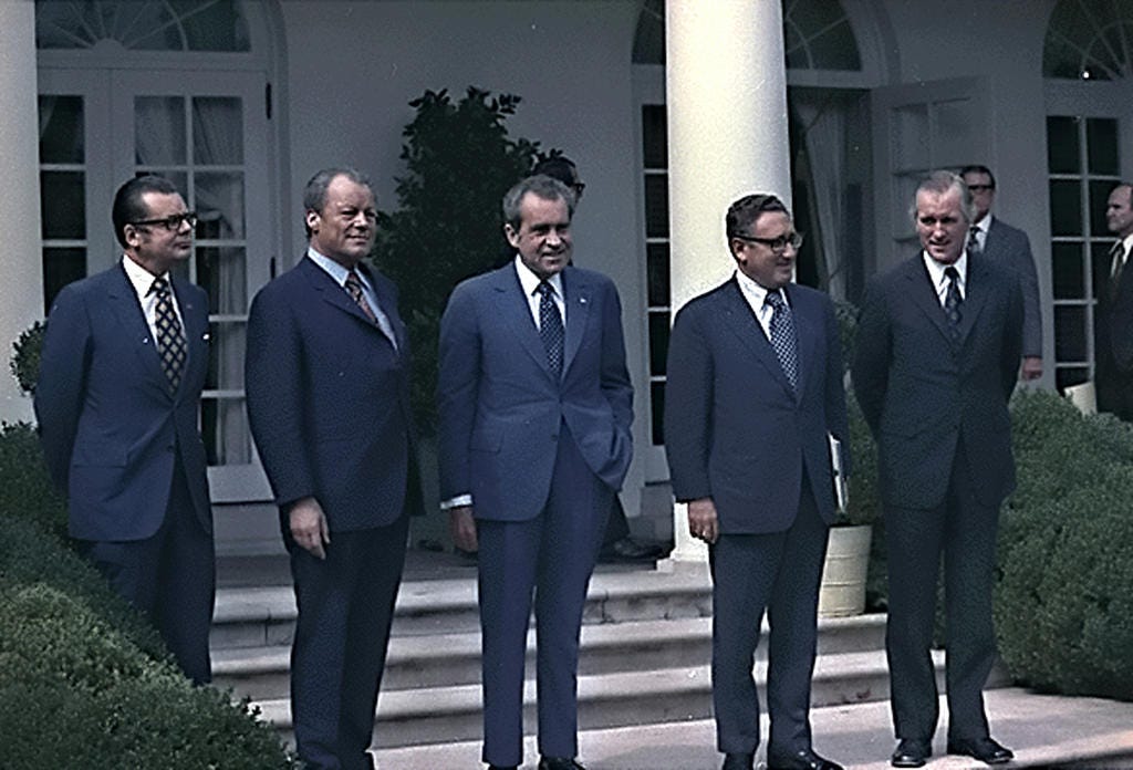 Meeting between Willy Brandt and Richard Nixon (Washington, 29 September  1973) - CVCE Website