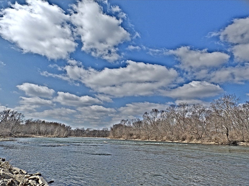 Journeying 'round the riverbed