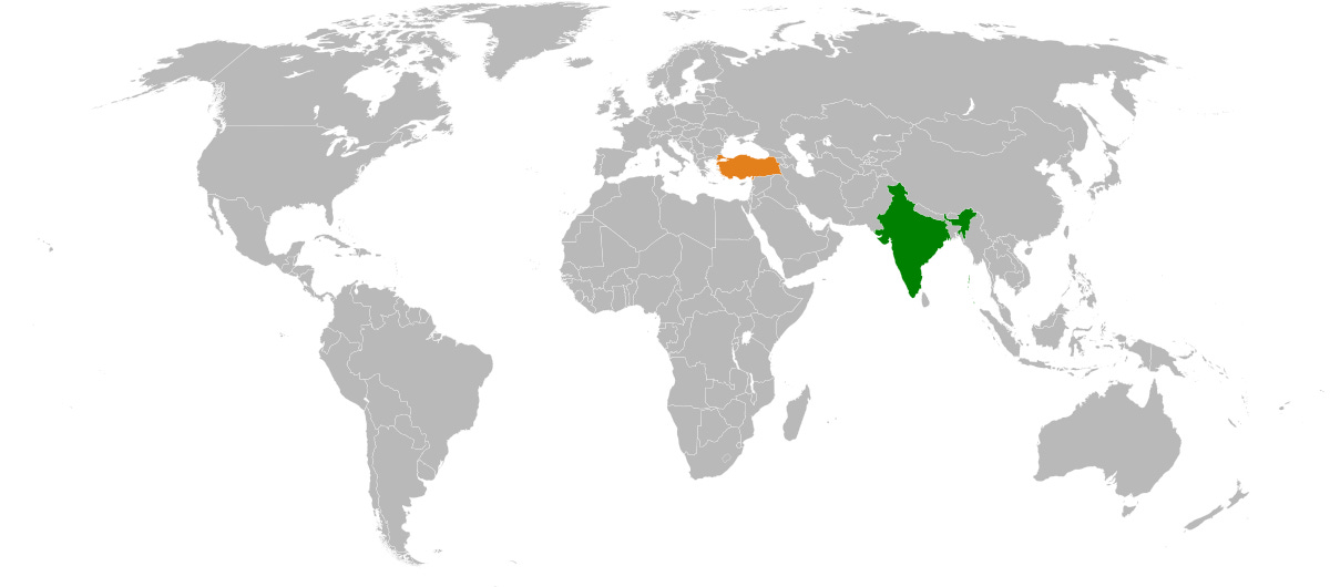 Relations between India and Türkiye - Wikipedia