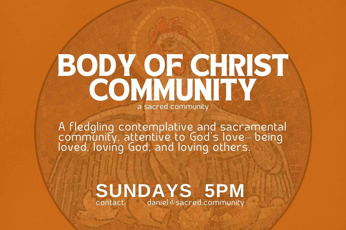 Body of Christ Community Update by daniel lukas