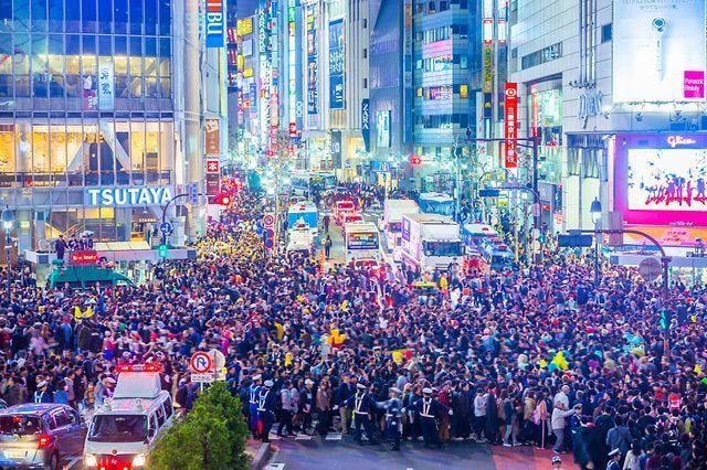 Shibuya is Trying to Cancel Halloween 2020 in the City
