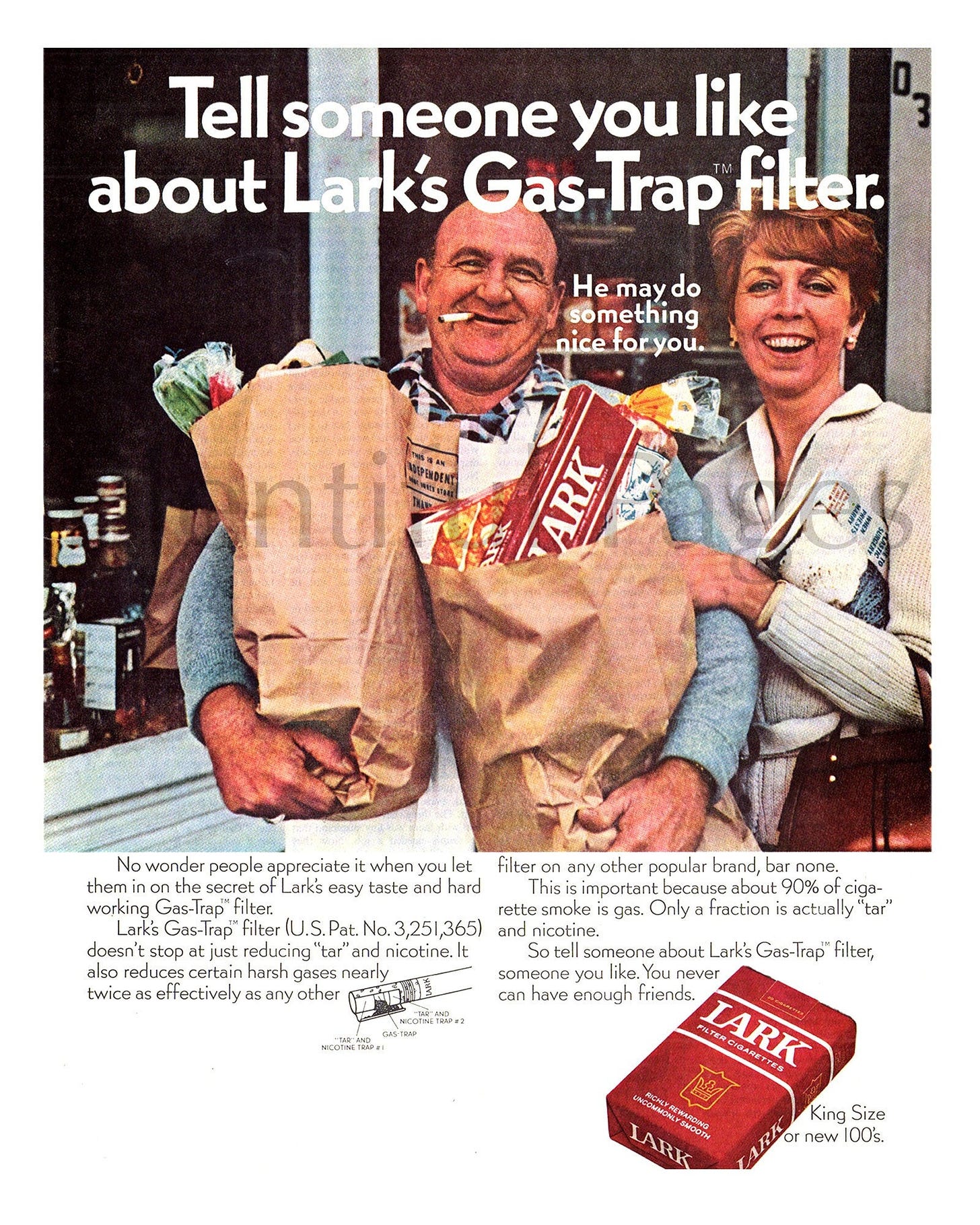 1969 Lark Cigarettes Vintage Ad, Advertising Art, 1960's ...