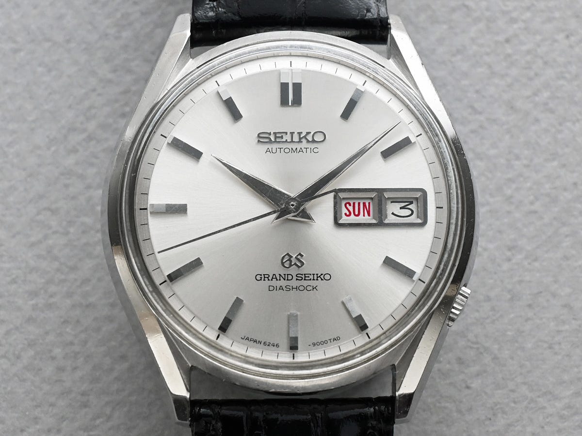 Overhauled 62 Grand Seiko Weekdayer 39 jewels Automatic volume 6246-9001 62GS 62GRAND SEIKO