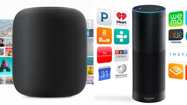 apple homepod taking on amazon echo 2017