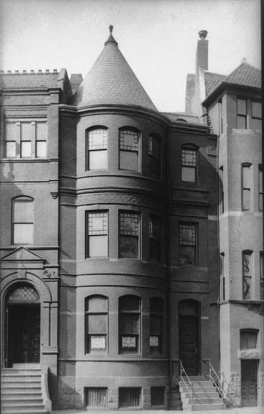 Facade of William H. Taft house, 5 Dupont Circle, Washington, D.C.] |  Library of Congress