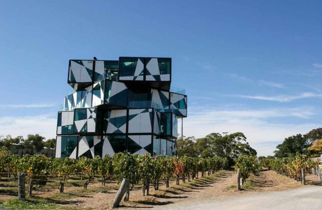 the D'Arenberg Winery Cube