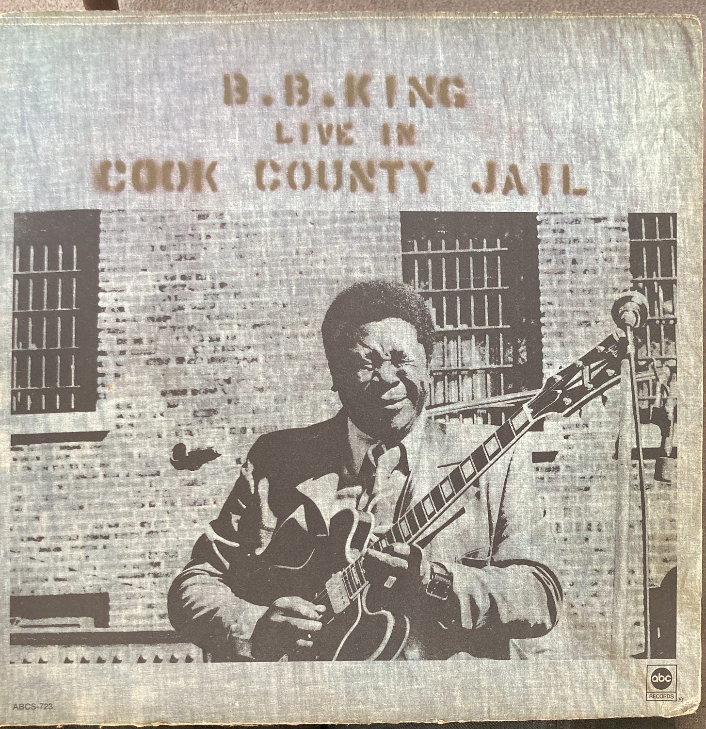 BB King Live in Cook County Jail Album Cover